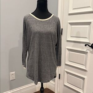 LuLaRoe Charcoal Long Sleeve Women's Top